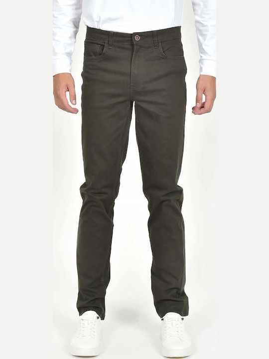 Berto Lucci Men's Trousers Elastic Regular Fit ...