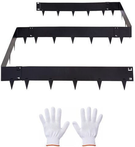 Vivatechnix Garden Hedge in Gray Colour 6 Pieces