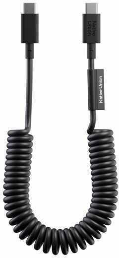 Native Union USB 2.0 Cable USB-C male - USB-C 60W PD Μαύρο 1.2m