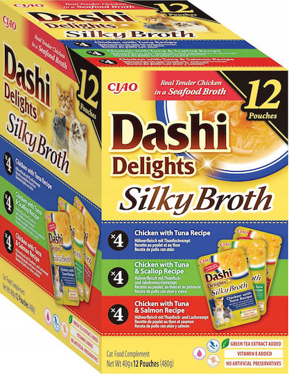 Inaba Inaba Nasses Katzenfutter mit Huhn 12x40g