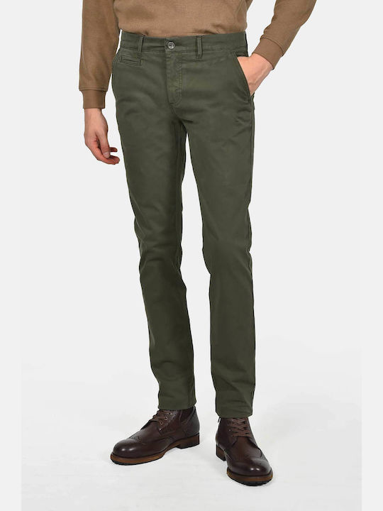 Berto Lucci Men's Trousers Chinos Elastic Slim ...