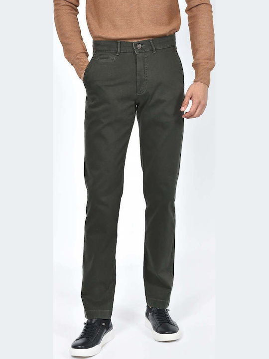 Berto Lucci Men's Trousers Chinos Elastic Regul...