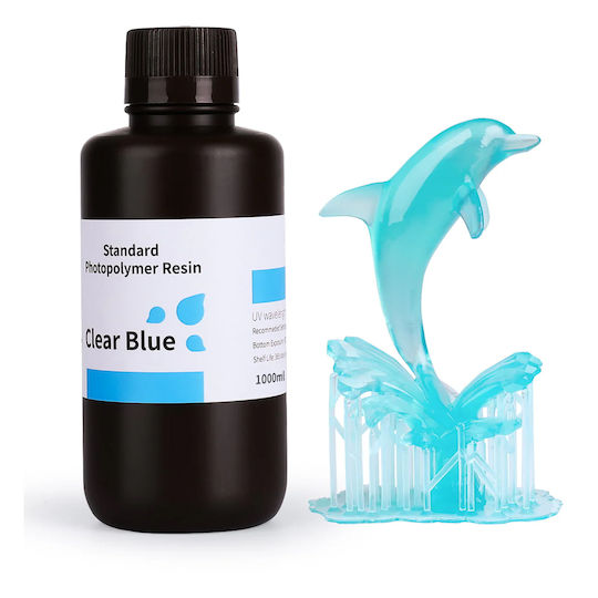 Elegoo Standard Resin για 3D Printer Διάφανο 1kg