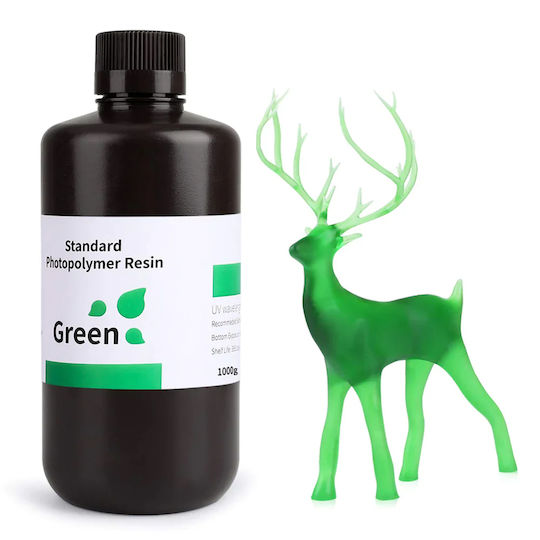 Elegoo Rășină Standard Pentru Imprimante 3D Transparentă 1kg