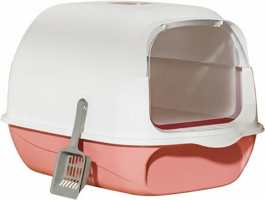 Cat Toilet Lid Door Pink 50×35×35cm