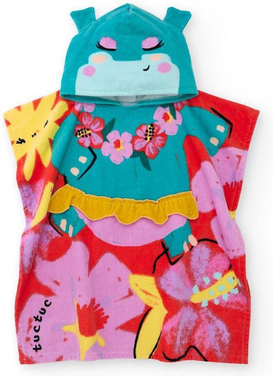 Poncho Towel Girl Tuc Tuc-11409364-Red