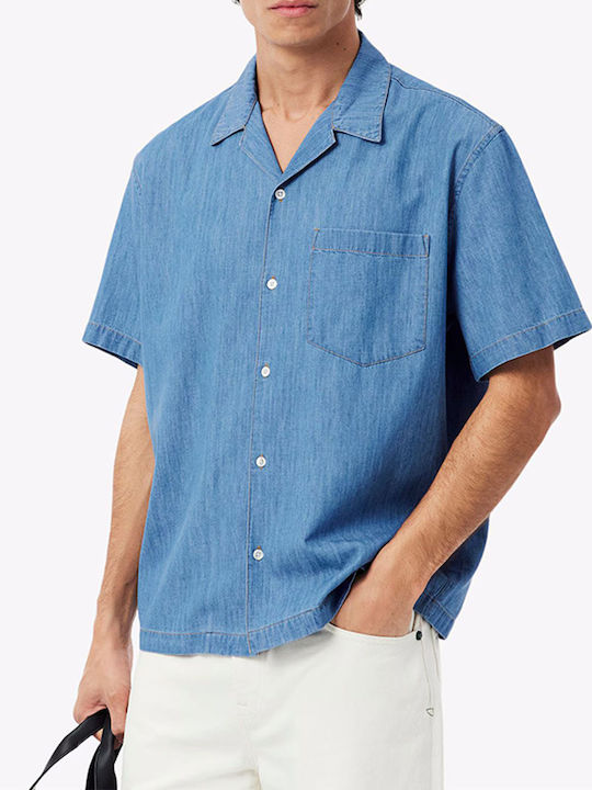 Lacoste Деним Синя Мъжка Риза