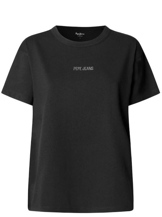 Pepe Jeans Women's T-shirt Black