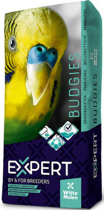 Witte Molen Expert Budgies Basic Mixture Τροφή Παπαγάλους 1kg Witte Molen 8033116091220
