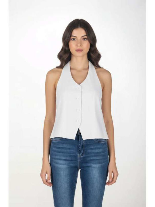 Paco & Co Women's Summer Linen Sleeveless Blous...