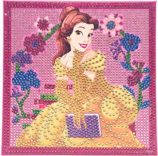 Disney Beauty Beast Belle Diamond Painting Belle 6 Τεμ