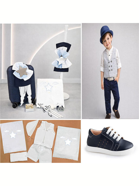 Baptism Set Boy Star Clothes Le Petit Pre