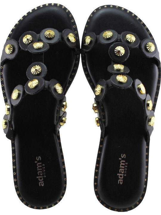 Adam's Shoes Γυναικεία Σανδάλια Μαύρα
