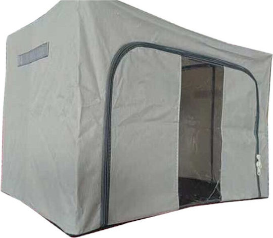Alista Home Casetă Textilă de Depozitare pentru Pătură/Duvet Tricotate Haine Gri 60x42x40cm