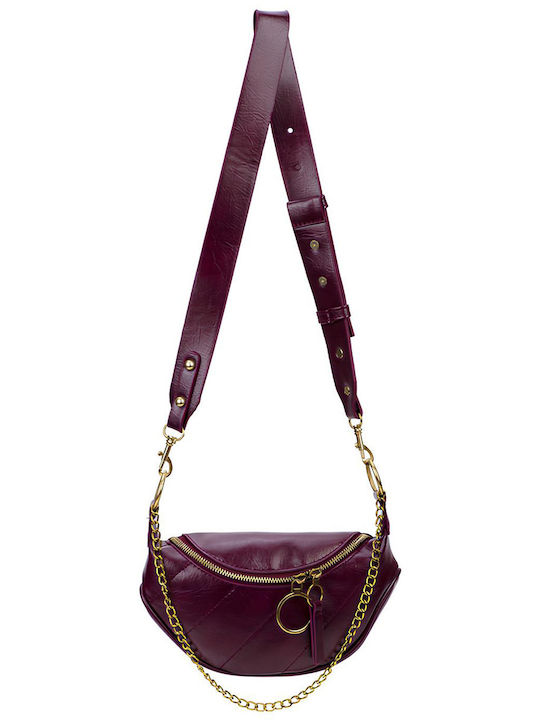 Eko Fanny Pack Chain Zinnia Burgundy