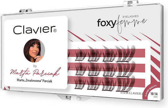 Clavier Foxy Femme By Marta Zmalowana Parciak Снопчета Мигли – Foxy Eyes Ефект 10-14мм