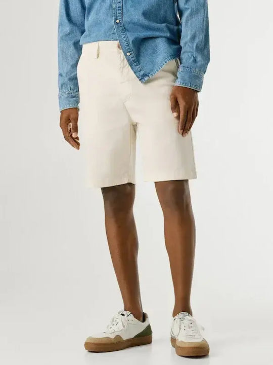 Men's Chino Shorts Ivory White