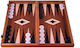 Handcrafted Backgammon Set Mahogany Large 48x52cm By Manopoulos