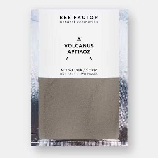 Bee Factor Volcanus Μάσκα Ομορφιάς Προσώπου για Σύσφιξη Με Άργιλο 10gr