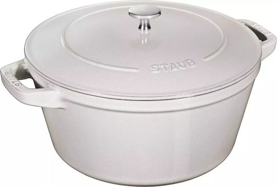 Staub Runde Gusseisen-Niederländische Ofen 33x35cm 3 Stück Staub Runde Gusseisen-Niederländische Ofen 33x35cm 3 Stück