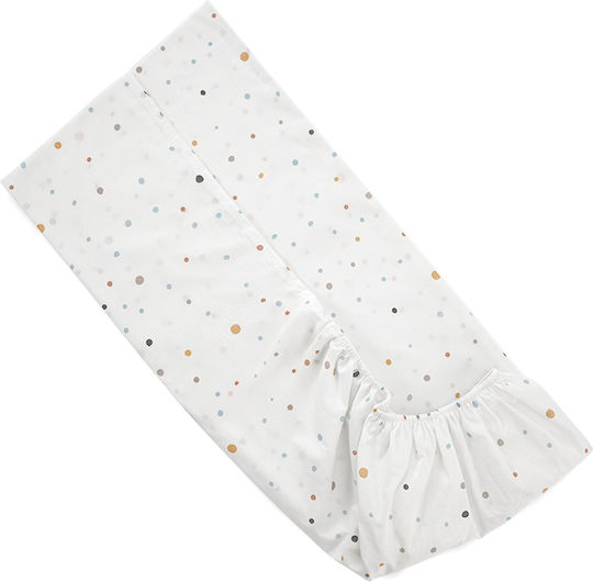 Lorelli Baby Bettlaken Angepasst Happy Friends Blau 70x140cm