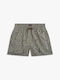 Tommy Hilfiger Kids Swimwear Swim Shorts Palm Leaf Army Green