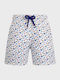 Vilebrequin Ronde Des Tortues Kids Swimwear Swim Shorts White