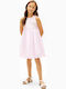 Anglaise Girls Dress Pearly Pink