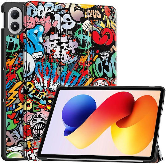 Smartcase Flip Cover Xiaomi Redmi Pad 2 Pro 12.1 Inch Graffiti