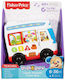 Fisher Price Vehicul Laugh and Learn Bus cu Muzică Lumină și Sunete pentru 6+ Luni