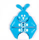 Fat Brain Toys Animăluț Twistimals Iepuraș Din Silicon Pentru 6+ Luni