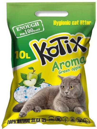 Silicat Nisip Cristalin Pentru Pisici Cu Miros Natural 4kg 10lt