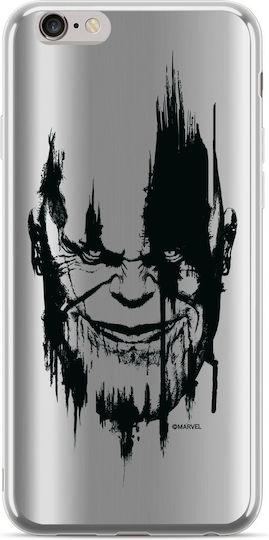 Marvel Electronics Thanos Back Cover Silver Pattern 004 (Galaxy A6 2018)