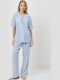 Aruelle Summer Women's Pyjama Set Blue