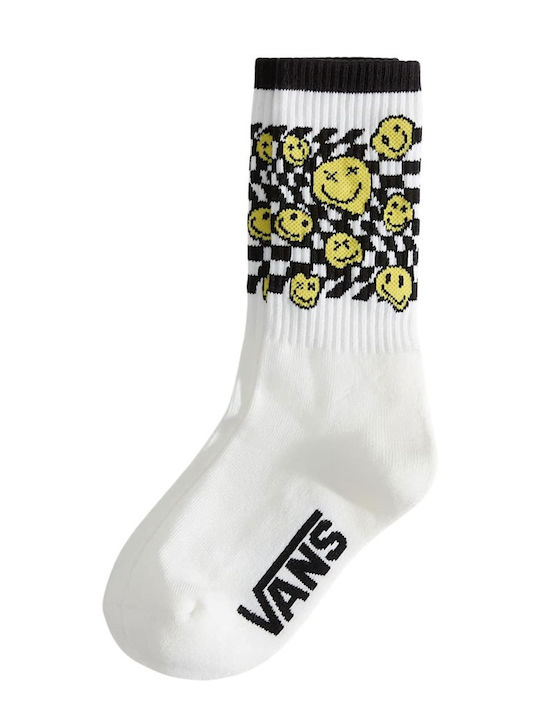 Vans Детски Чорапи Височина До Коляното Бели