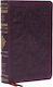 Kjv Large Print Reference Bible, Purple Leathersoft, Red Letter, Comfort Print (sovereign Collection) - Thomas Nelson Publishers - Leather / Fine Binding