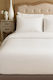 Σεντόνι Υπέρδιπλο 240x280 52% Βαμβάκι 48%polyester Cosmin White