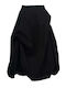 Midi Black Skirt