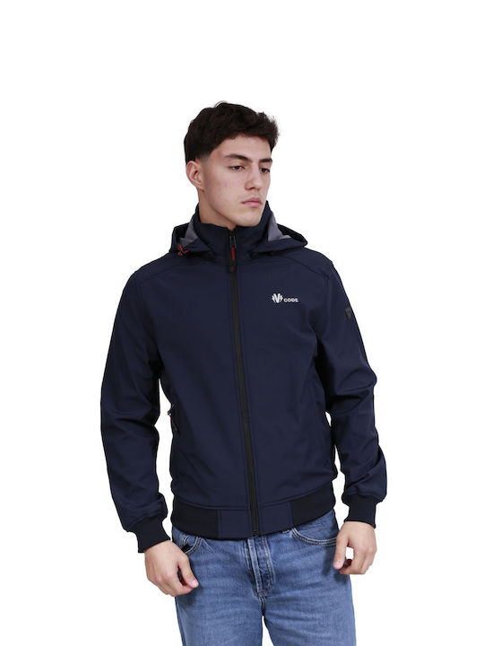 Bomber Jacket Waterproof Navy