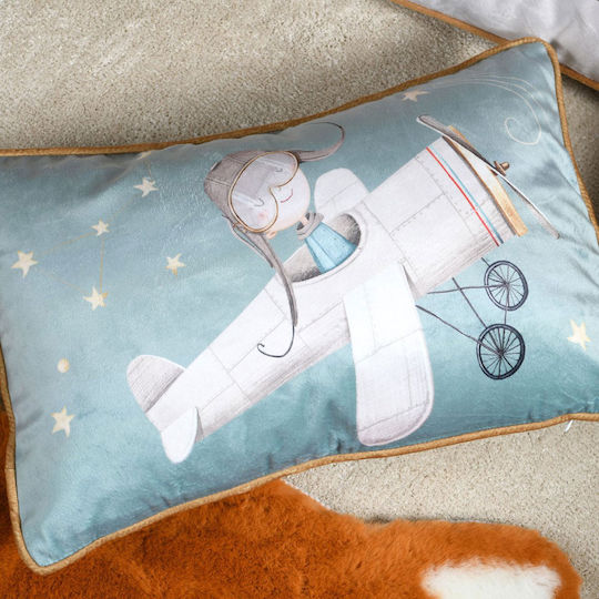 Sofa Cushion S-f Ferdinand Light Blue 30x50cm