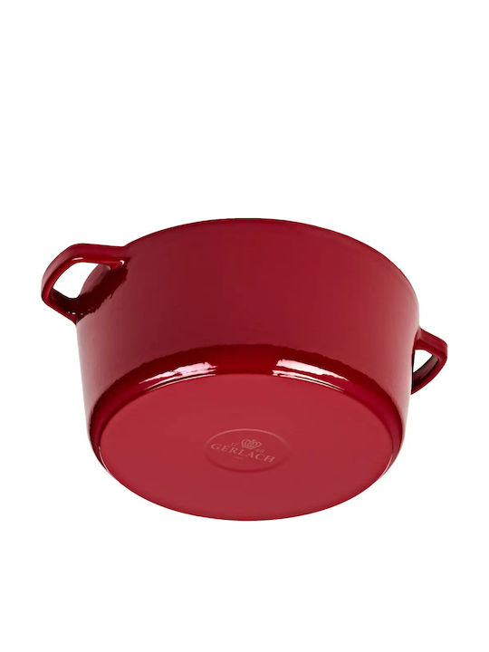 Gerlach Deep Cast Iron Stockpot 5lt /