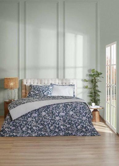 Aigaion Set of Single Bed Sheets with Rubber Hugger 100x200+35cm 3 Pieces