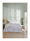 Aigaion Set Bed Sheet with 2 Pillowcases Super-Double with Rubber Hugger 160x200+35cm 3 (3 Pieces)