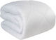 Hotel Quilt White Single 160x240cm Microfiber