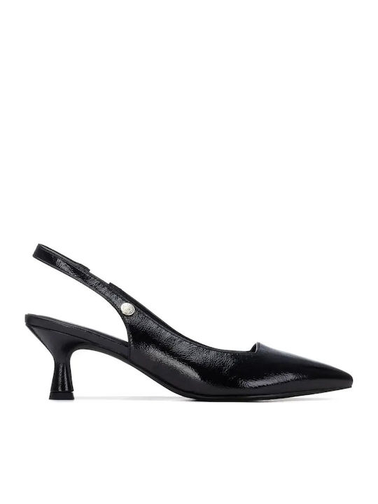 Xti Heels With Medium Heel Animal Print Black