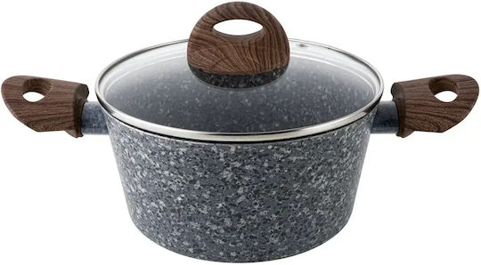 Florina Granite Kochtopf aus Aluminium 4,1lt / 24cm