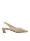 Pumps Mit Chunky Mittlerem Absatz Tabac Braun
