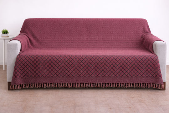 Σετ Ριχτάρια 3τμχ Chenille Red