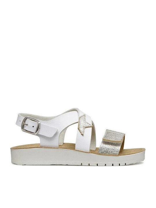 Geox Детски Сандали J Sandal Costarei Бели
