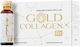 Colagen Lichid Marin Hidrolizat Gold Collagen Rx Înainte După Proceduri Estetice 10 Fiole X 50 Ml